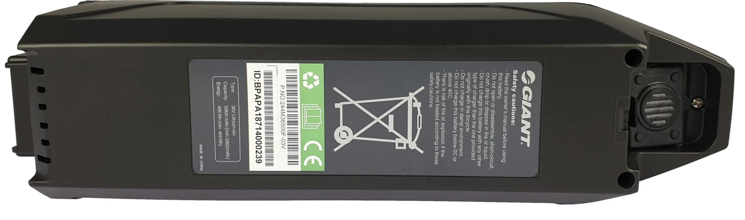 Giant - Energypak - Batterie De Cadre - 500 Wh - 2013/2016 - Charge 5 Pin – Image 3