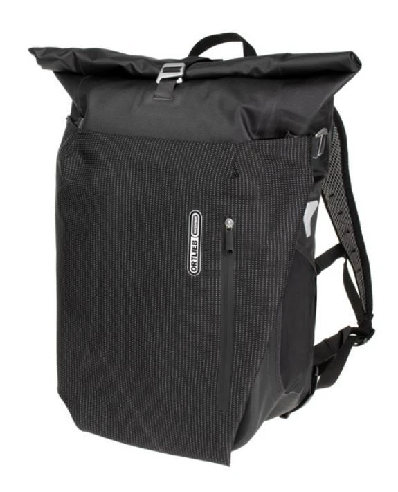 Ortlieb - Vario PS - Sacoche Vélo 2en1 Convertible En Sac à Dos (version Haute Visibilité)